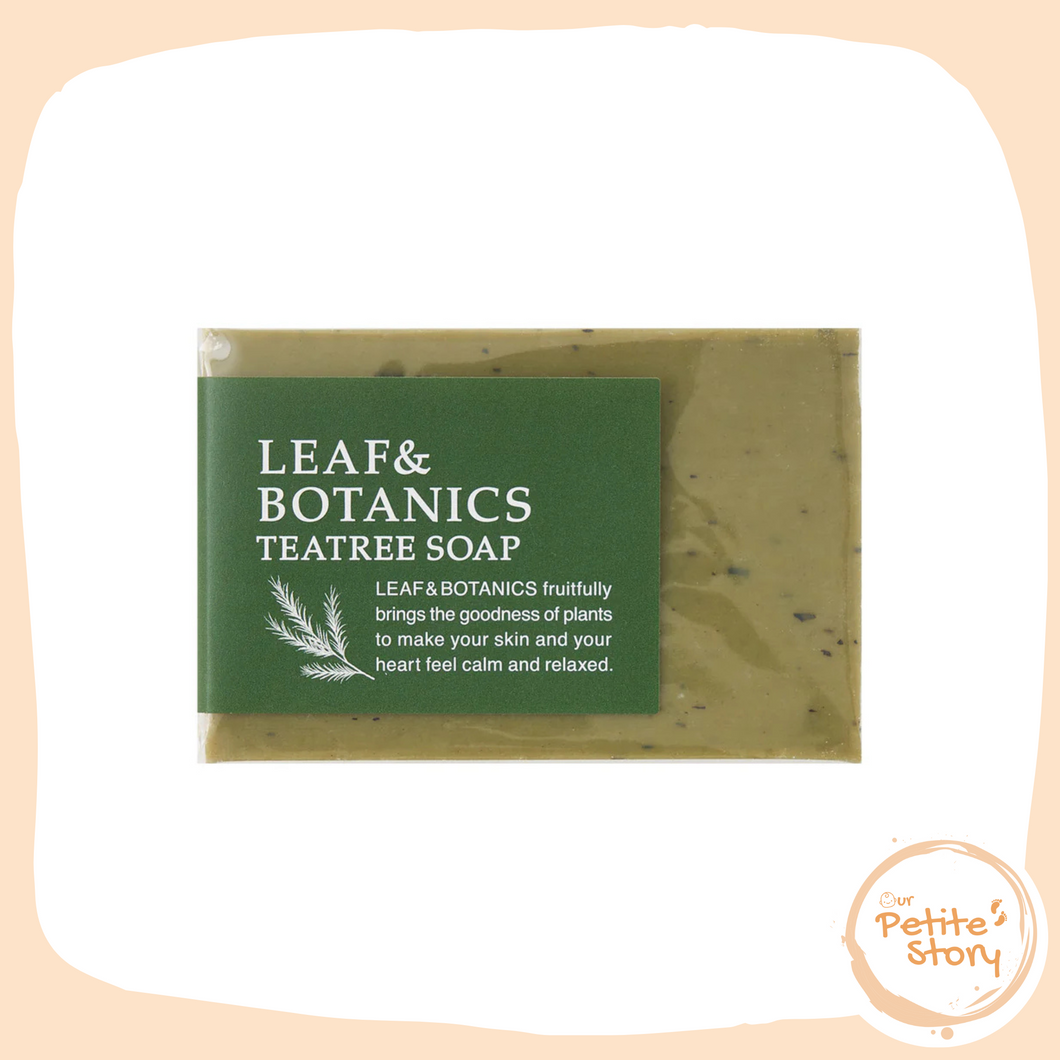 Matsuyama 松山油脂 LEAF&BOTANICS - Mother Soap 香皂 (茶樹) - 90g