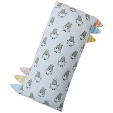 Load image into Gallery viewer, Bed-Time Buddy™ Small Sheepz Blue with Colour &amp; Stripe tag - Small

