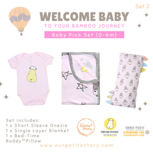 Load image into Gallery viewer, Our Petite Story Welcome Baby Set 2
