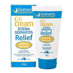 Grahams Natural C+ Eczema Cream C+ 高效舒敏修護霜 120g