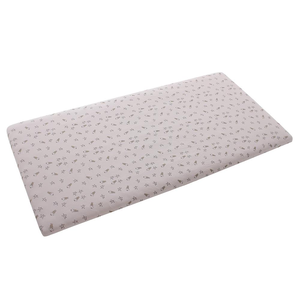 Mattress Sheet Pink Small Star & Sheepz (60 x 120cm / 70 x 140cm)