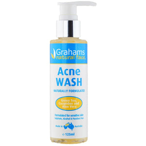 Grahams Natural Acne Wash 天然抗痘深層潔面啫喱 125ml