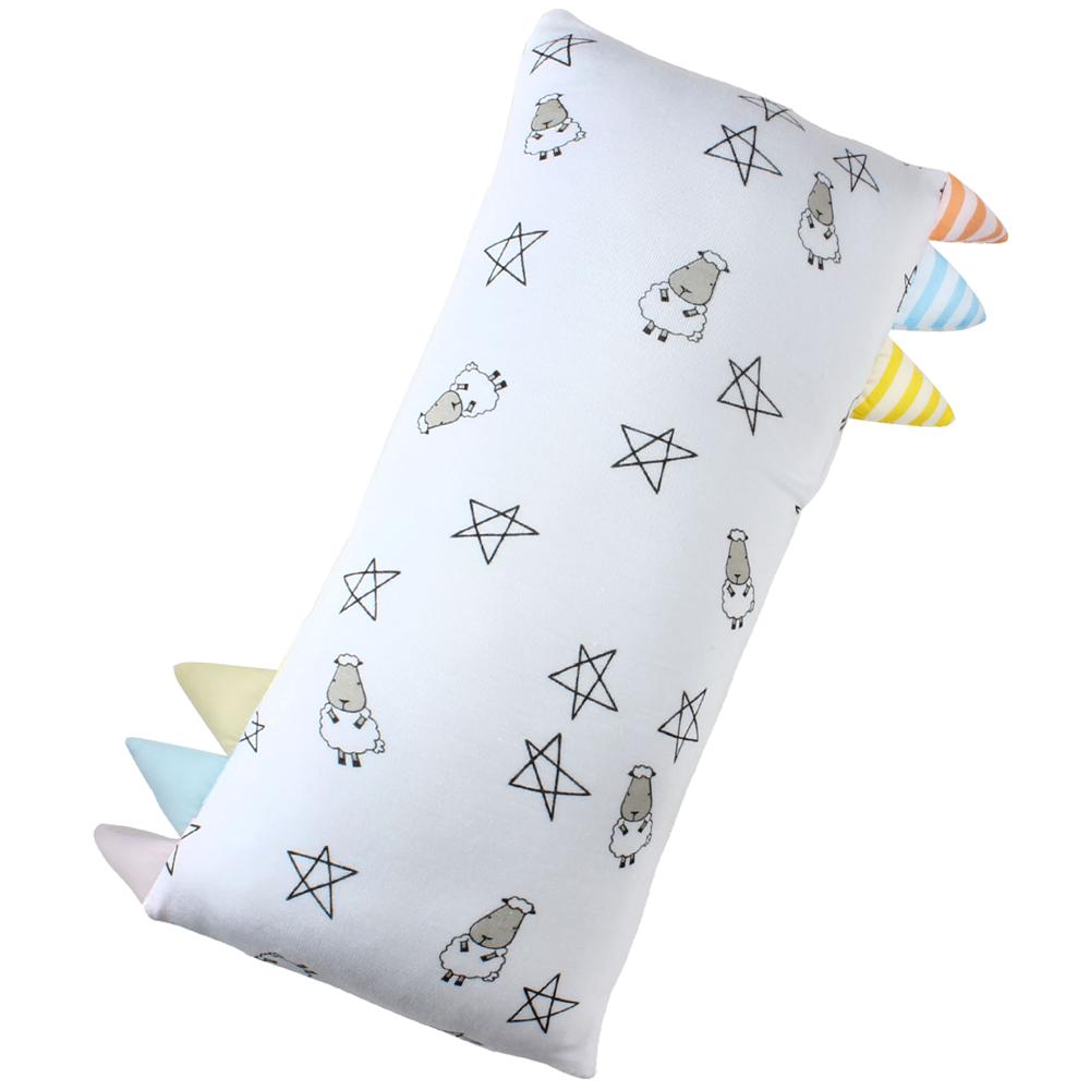 Bed-Time Buddy™ Small Star & Sheepz White with Colour & Stripe tag - Medium