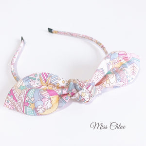 Miss Chloe Handmade Hairband - Twin Stars (made to order)