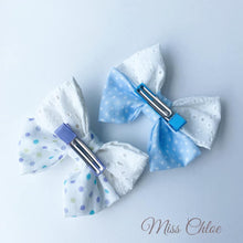 Load image into Gallery viewer, Miss Chloe Handmade Hairclip Set - Chantilly

