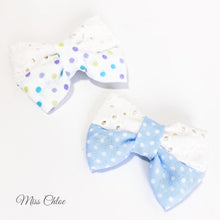 Load image into Gallery viewer, Miss Chloe Handmade Hairclip Set - Chantilly
