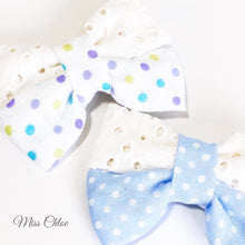 Load image into Gallery viewer, Miss Chloe Handmade Hairclip Set - Chantilly
