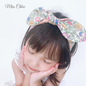 Miss Chloe Handmade Headband and Bib Set - Peter Rabbit