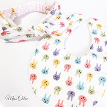 Load image into Gallery viewer, Miss Chloe Handmade Headband and Bib Set - Aneissa
