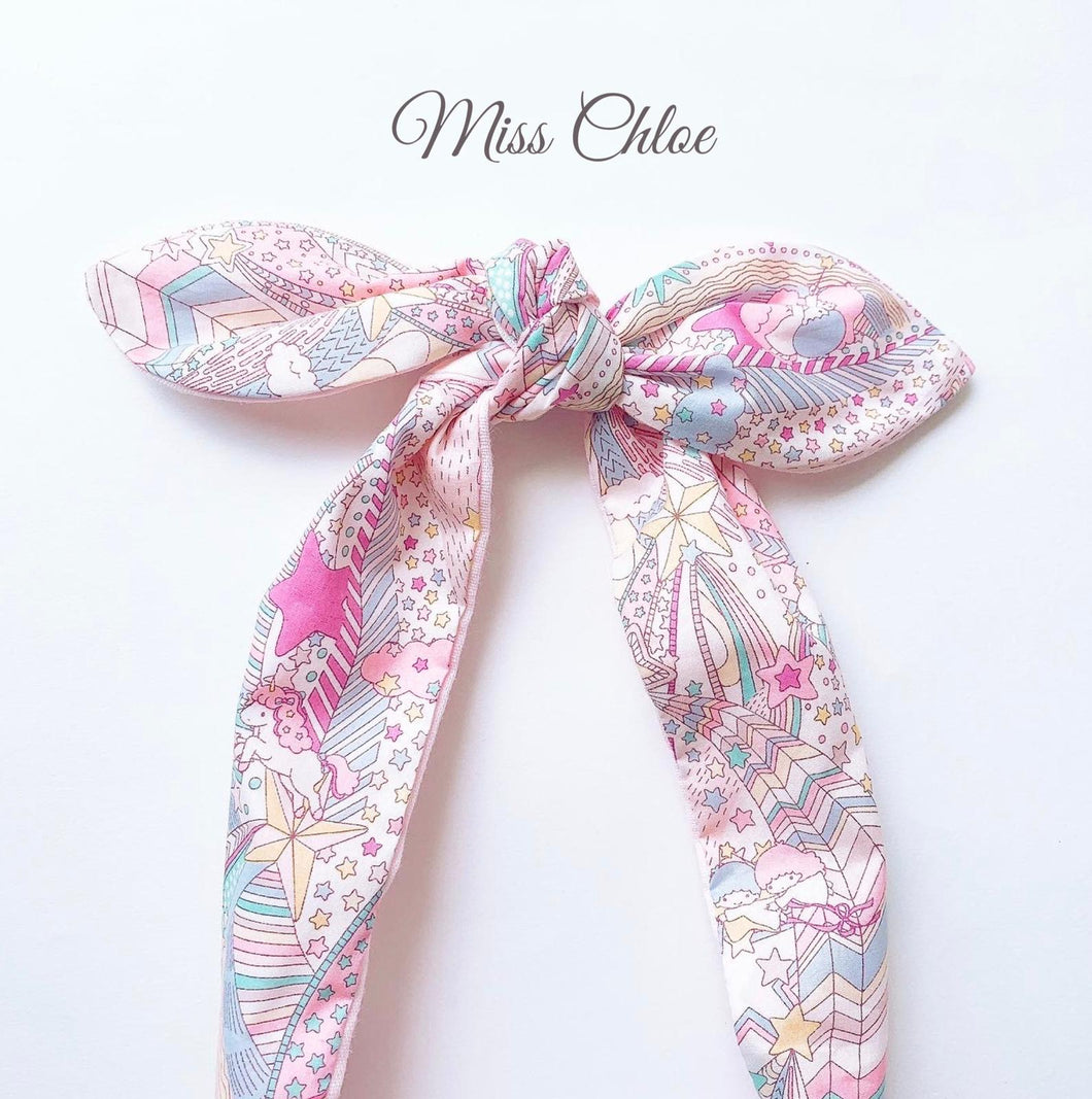 Miss Chloe Handmade Headband - Twin Stars