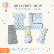 Load image into Gallery viewer, Our Petite Story Baby Blue Set
