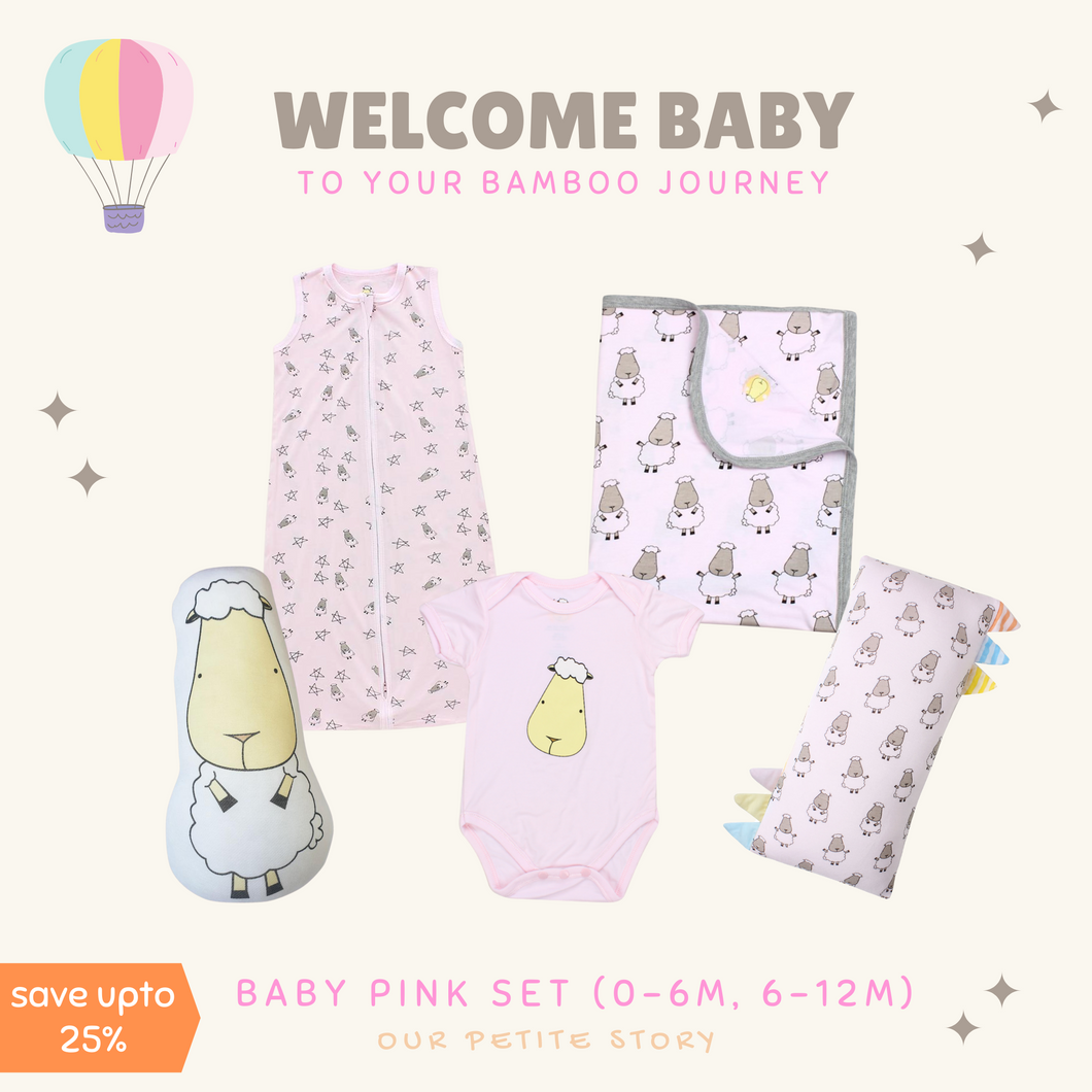Our Petite Story Baby Pink Set