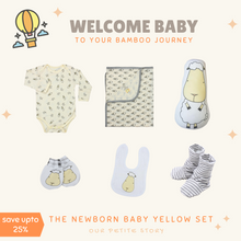 Load image into Gallery viewer, Our Petite Story Newborn Yellow Set
