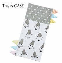 Load image into Gallery viewer, Bed-Time Buddy™ Case Big Sheepz Polka Dot with Colour &amp; Stripe tag - Jumbo
